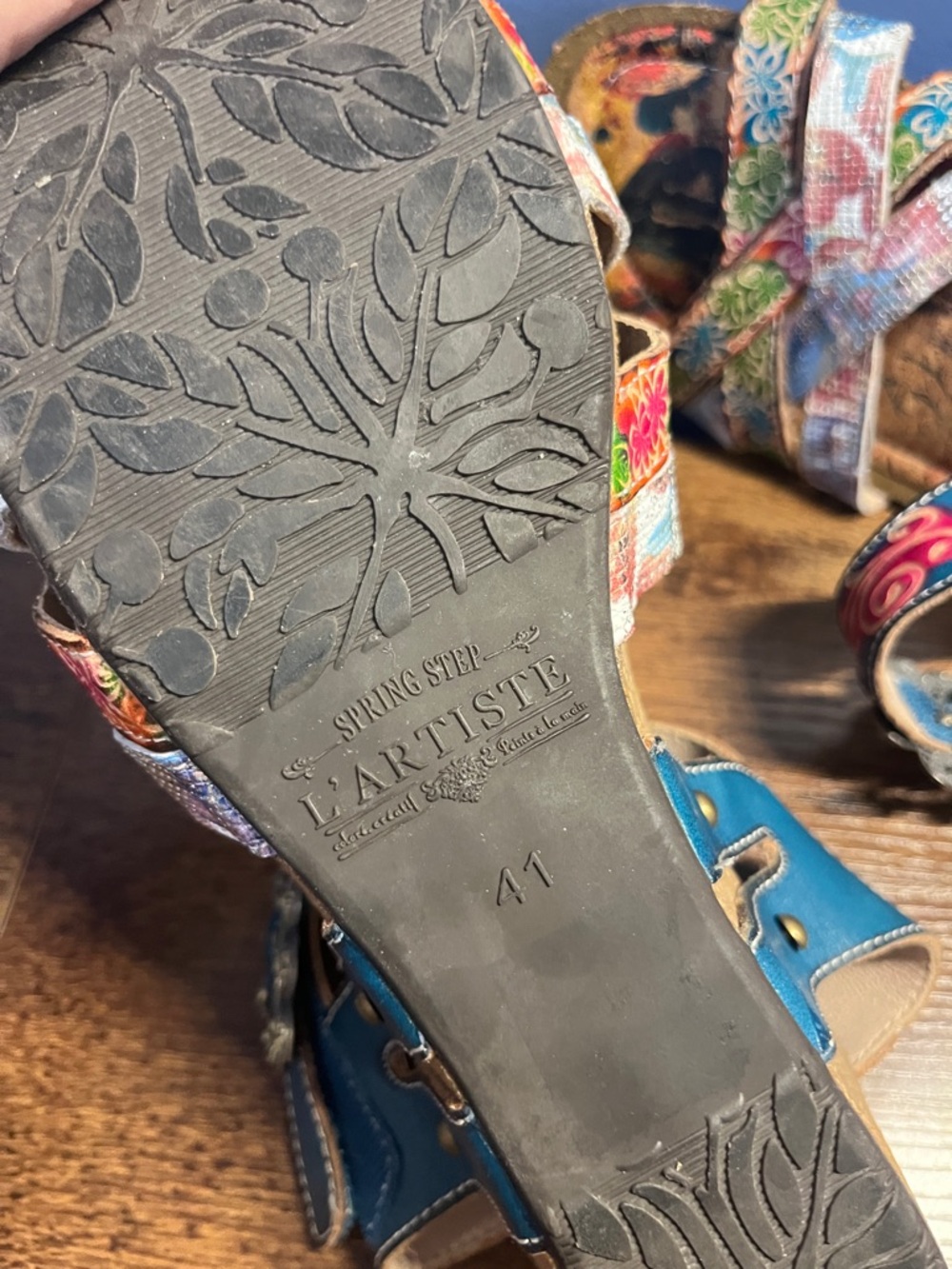 L'ARTISTE BY SPRING STEP AUDRIE WEDGE SANDAL - Picture 7 of 7